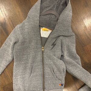 Aviator Nation Kids Charcoal Hoodie